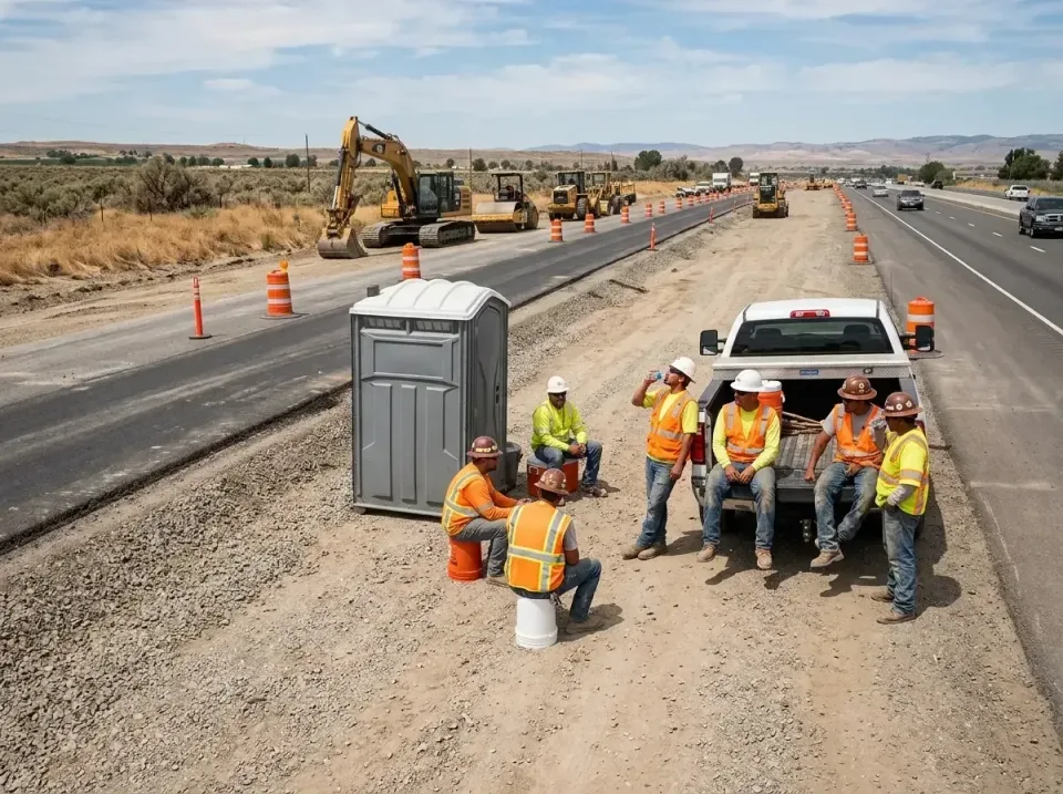 highway-road-construction-crew-007 — frequently asked questions, Porta Potty and Restroom Rentals in Ruston, LA